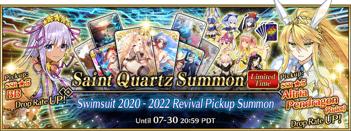 Swimsuit 2020 - 2022 Revival Pickup Summon (Daily)